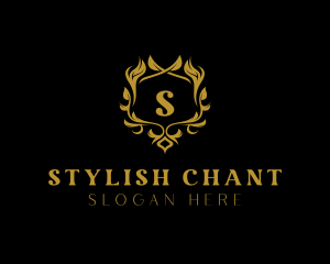 Stylish Elegant Florist logo design