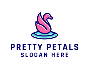 Pretty Swan Lake logo