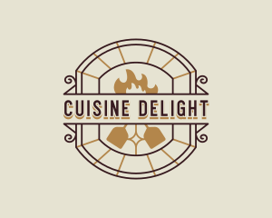 Gourmet Bistro Diner logo design