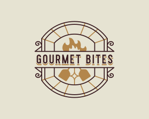 Gourmet Bistro Diner logo design