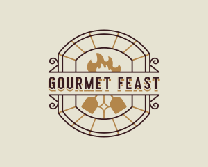 Gourmet Bistro Diner logo design