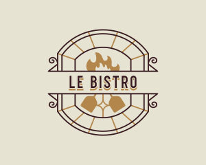 Gourmet Bistro Diner logo design