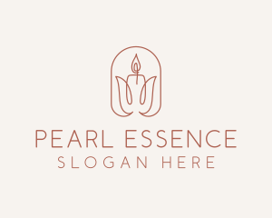 Spa Candle Decor logo design