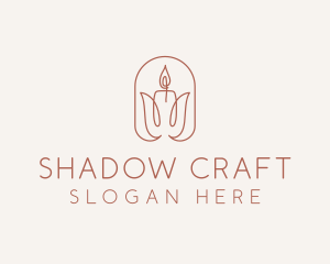 Spa Candle Decor logo design