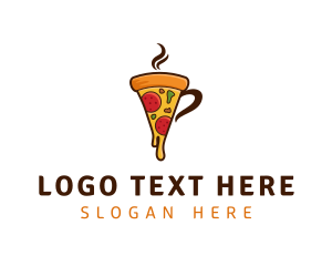 Pizza Mug Restaurant logo design