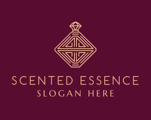 Elegant Perfume Bottle logo design