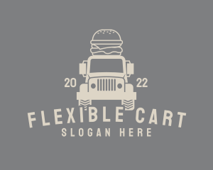 Burger Food Truck  logo design