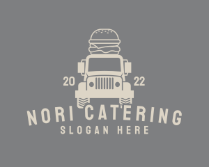 Burger Food Truck  logo design