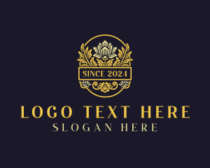 Floral Wedding Boutique Logo