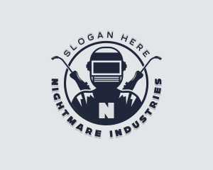 Industrial Welding Fabricator logo design