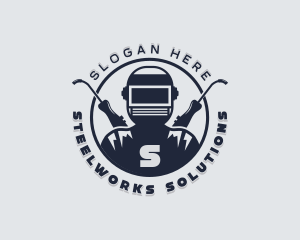 Industrial Welding Fabricator logo design