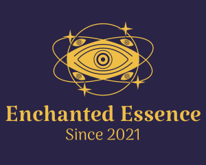 Mystical Eye Planet logo