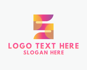 3D Modern Letter S logo design