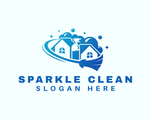 Cleaning House Sanitation logo