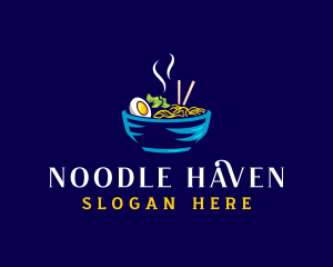 Asian Ramen Food logo design