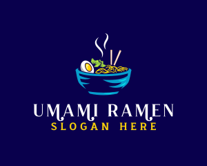 Asian Ramen Food logo design