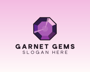 Purple Gem Jewelry logo design