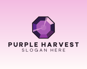 Purple Gem Jewelry logo design