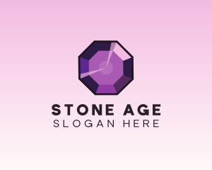 Purple Gem Jewelry logo design