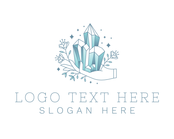 Glam logo example 4