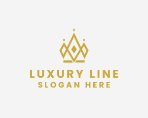 Luxury Royalty Crown logo design