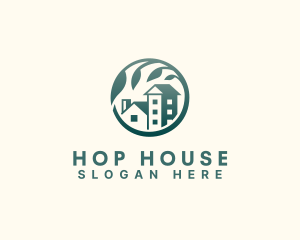 House Leaf Agriculture logo design