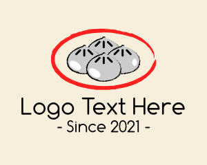 Asian Hot Bun logo design