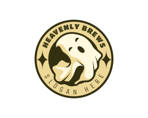 Cute Ghost Spirit logo