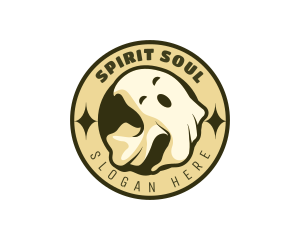 Cute Ghost Spirit logo