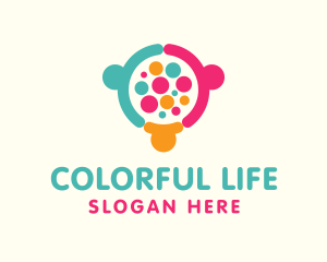 Colorful Community Group logo design