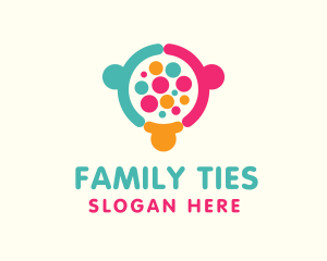 Colorful Community Group logo design