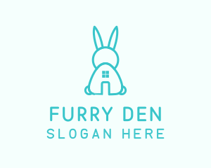 Blue Bunny House  logo
