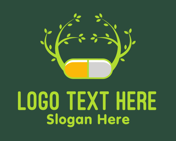 Natural Medication logo example 1