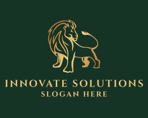 Wild Lion Safari  Logo