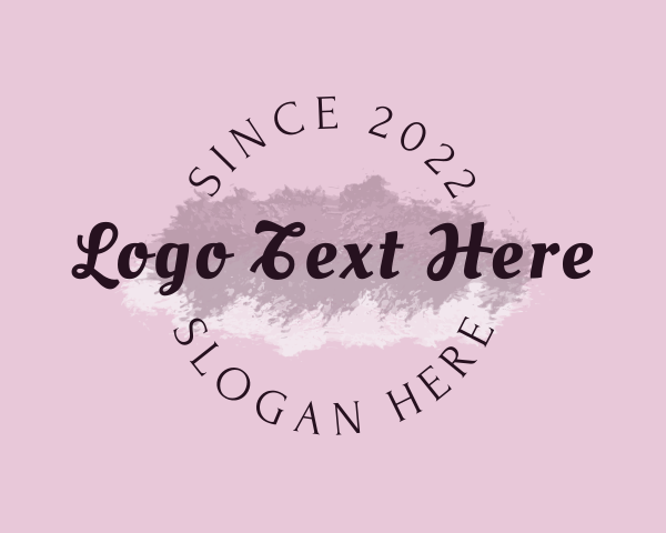 Generic Feminine Watercolor  logo