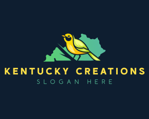 Warbler Bird Kentucky logo