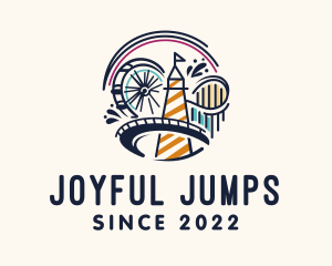 Circus Amusement Park logo design