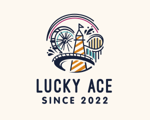 Circus Amusement Park logo design