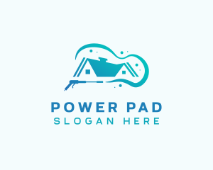 Cleaning Power Washing logo design