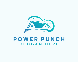 Cleaning Power Washing logo design