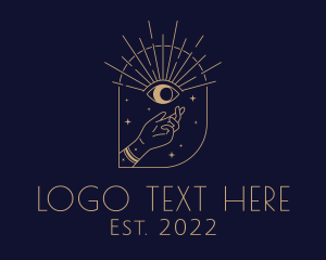 Astrological Vision Eye logo design