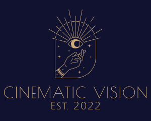 Astrological Vision Eye logo design