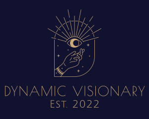 Astrological Vision Eye logo design