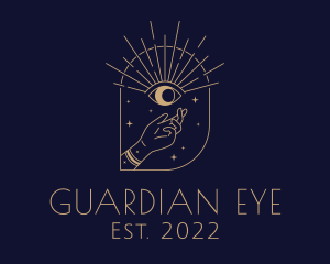 Astrological Vision Eye logo design