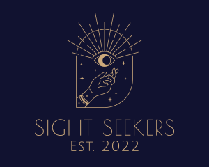 Astrological Vision Eye logo design