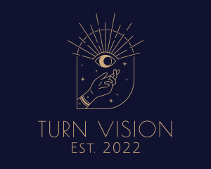 Astrological Vision Eye logo design