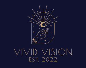 Astrological Vision Eye logo design