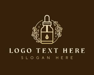 Essential Oil Bottle logo