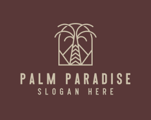 Palm Tree Park logo design