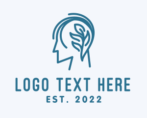 Organic Brain Mental Health logo design